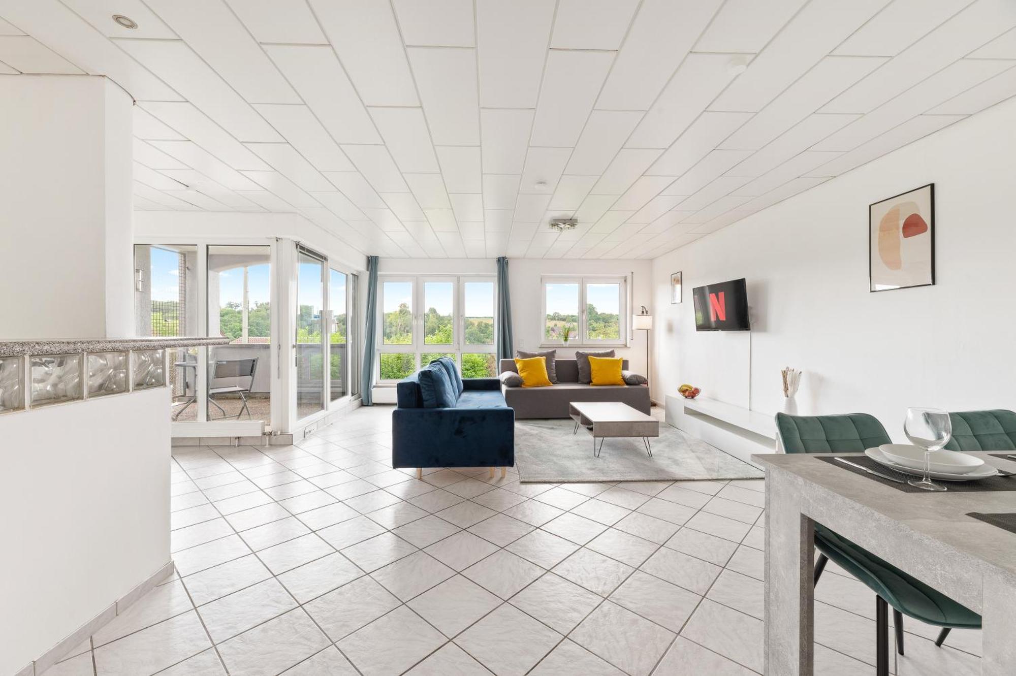 Ferienwohnung Sunshine - 4 Personen Airport Messe Mit Tg-Garage Ostfildern Exterior foto