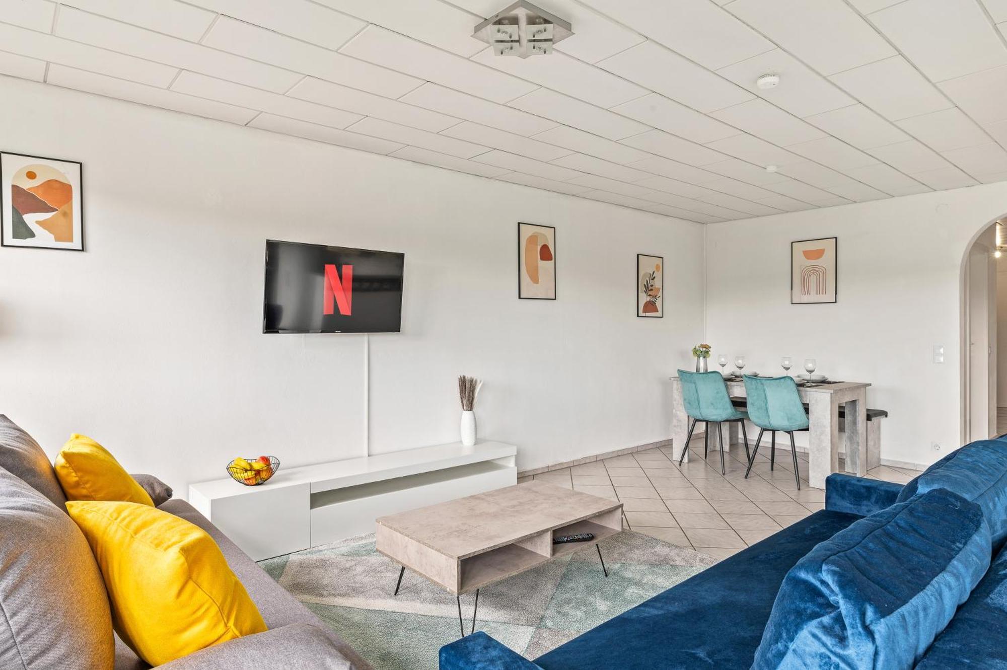 Ferienwohnung Sunshine - 4 Personen Airport Messe Mit Tg-Garage Ostfildern Exterior foto